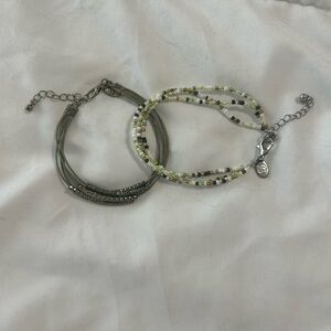 Green bracelet set